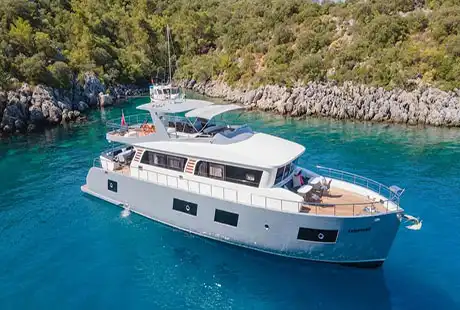 24 meters trawler for rent in fethiye 