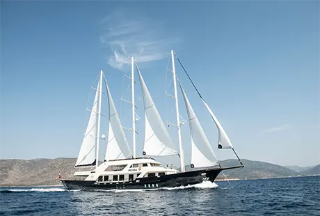 affitto barca a vela da bodrum 
