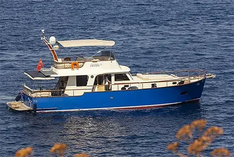 cruiser 55 trawler yacht maia 