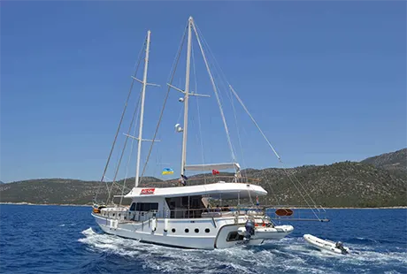 gul sultan crociera in caicco turchia