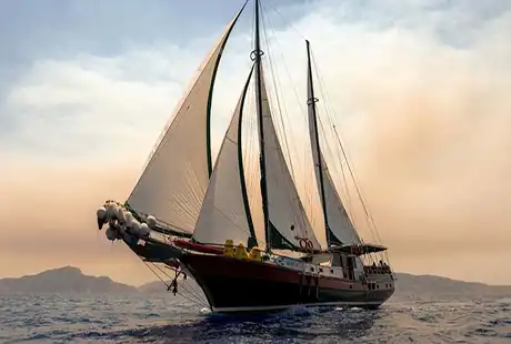 noleggio caicco da 12 marmaris turchia 