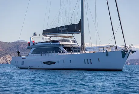 lato tribordo long island caicco barca 