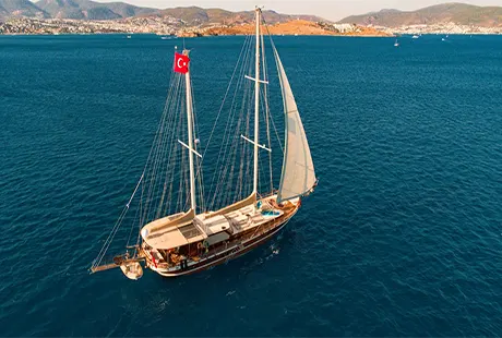 noleggio caicco bodrum viaggio blu 